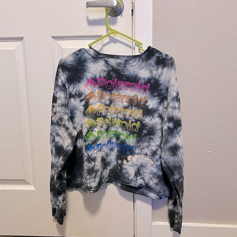 XXXL tiedye Polaroid sweatshirt